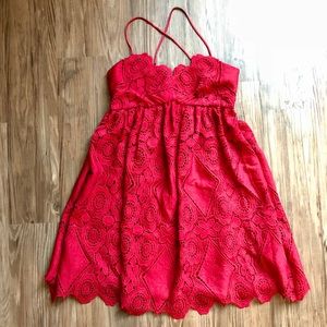 Anthropologie Lace Babydoll Dress